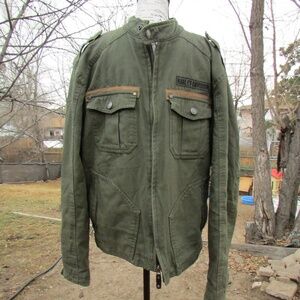 Harley-Davidson Green Military Field Jacket